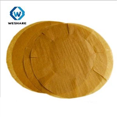 Backpapierblatt in natürlicher Farbe