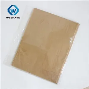 Ungebleichtes Plätzchenbackpapierblatt
