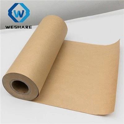 Braune Pergaminpapierrolle